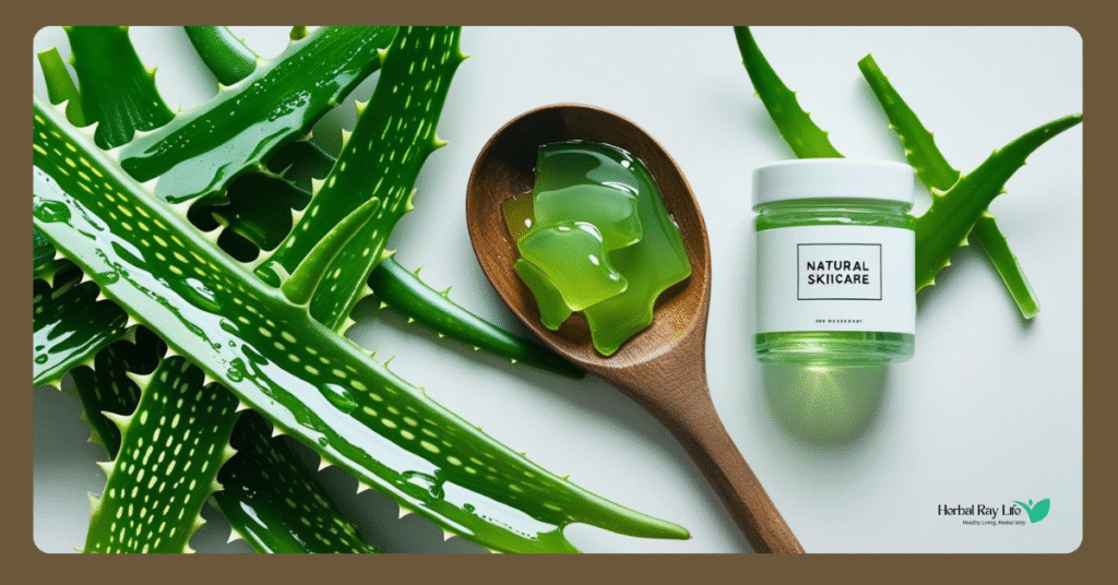 Fresh aloe vera leaves and gel for natural skincare – Aloe Vera Benefits for Skin