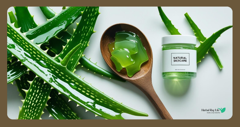 Fresh aloe vera leaves and gel for natural skincare – Aloe Vera Benefits for Skin